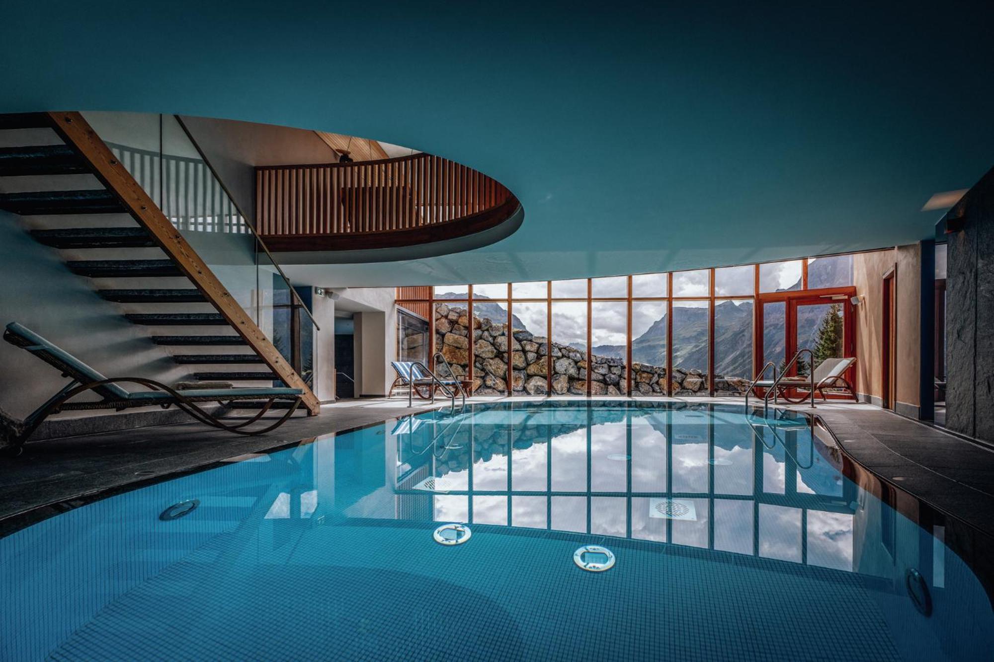 Hotel Goldener Berg Лех ам Алберг Екстериор снимка